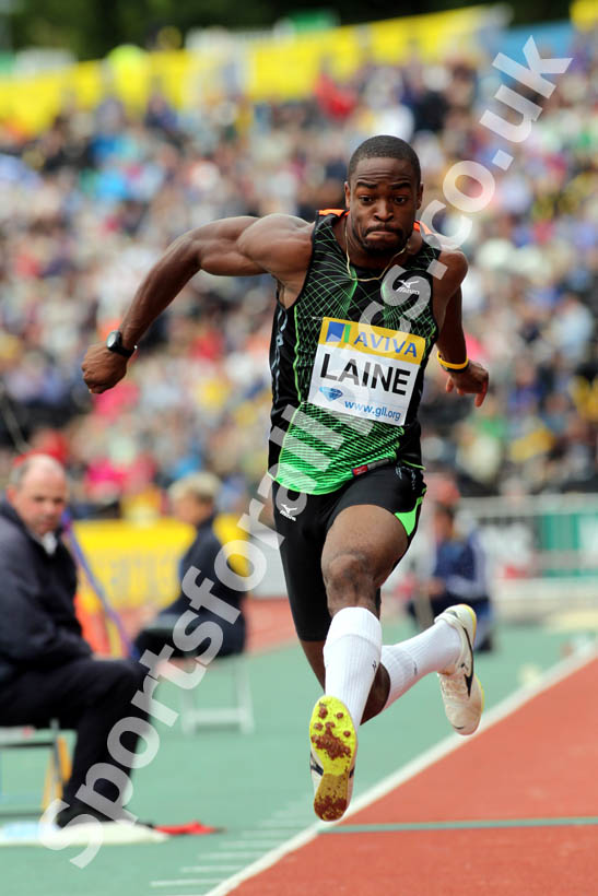 Samyr Laine, Triple Jump, 2011 Aviva London Grand Prix